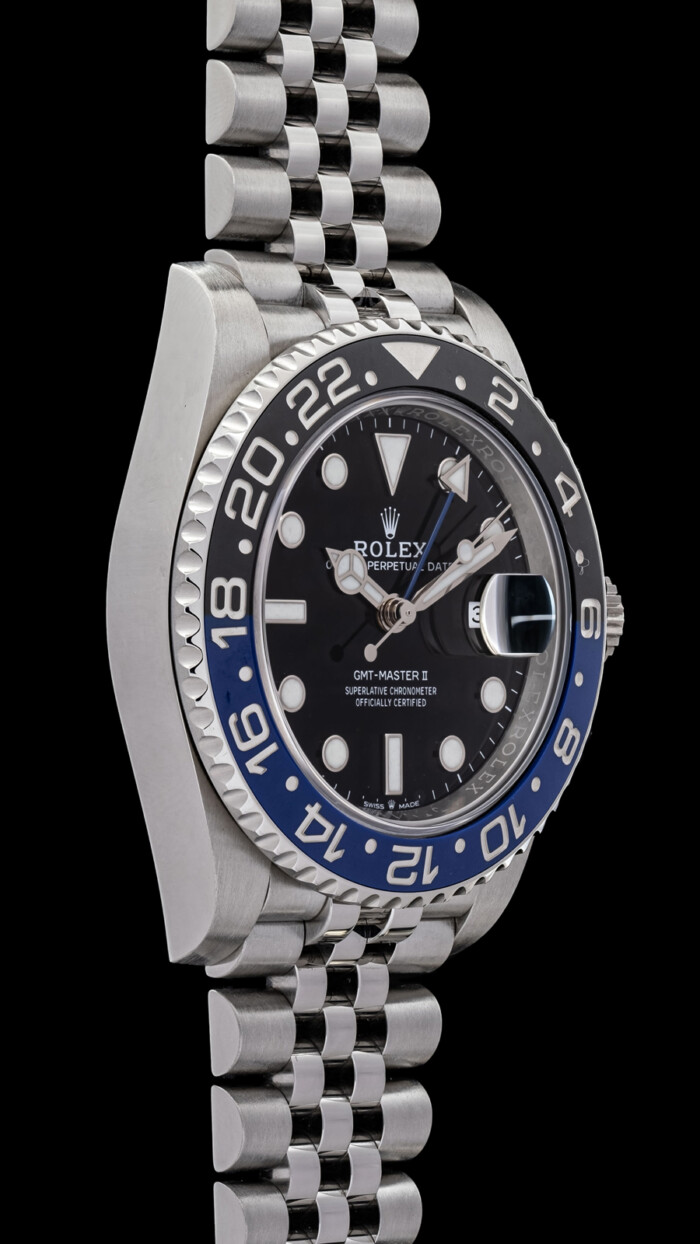 ROLEX GMT-MASTER II "BATMAN'' 126710BLNR FULL SET - immagine 3