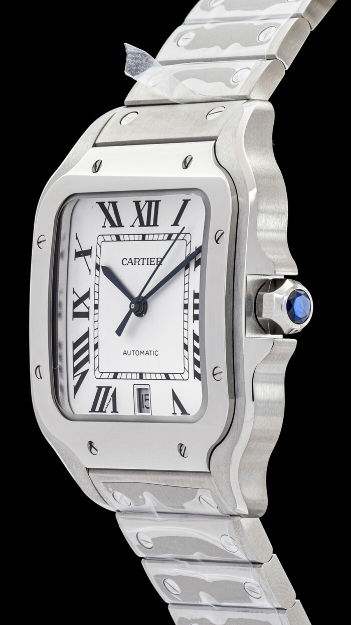 CARTIER SANTOS DE CARTIER FULL SET NUOVO 2025 WSSA0018 - immagine 2