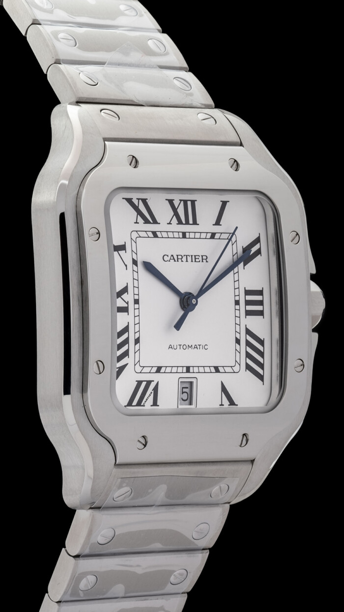 CARTIER SANTOS DE CARTIER FULL SET NUOVO 2025 WSSA0018 - immagine 3