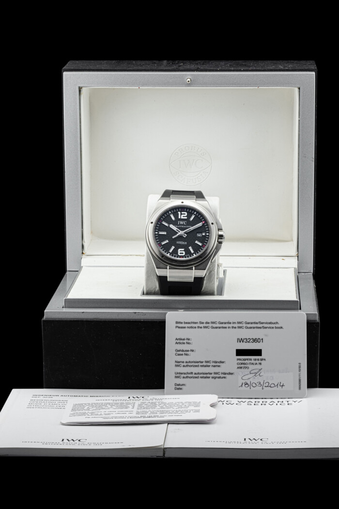 IWC INGENIEUR AUTOMATIC MISSION EARTH FULL SET GARANZIA ITALIANA - immagine 9