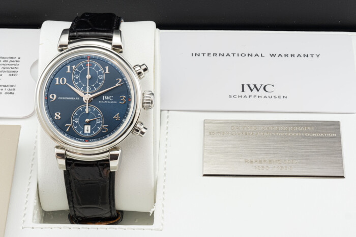 IWC DA VINCI CHRONOGRAPH FULL SET GARANZIA ITALIANA - immagine 10