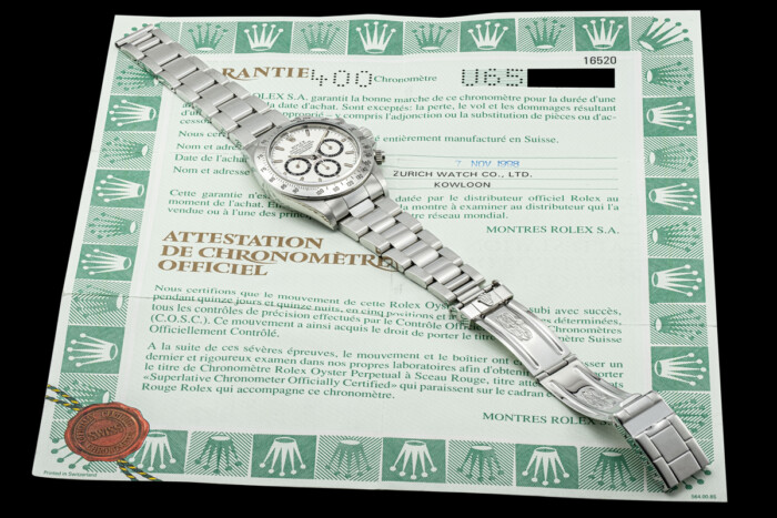 ROLEX DAYTONA 16520 SERIALE U CON GARANZIA - immagine 12