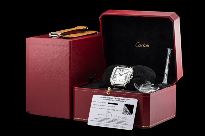 CARTIER SANTOS DE CARTIER WSSA0018 2022 FULL SET - immagine 8