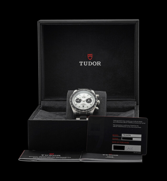 TUDOR BLACK BAY CHRONO PANDA 79360N FULL SET 2023 - immagine 9